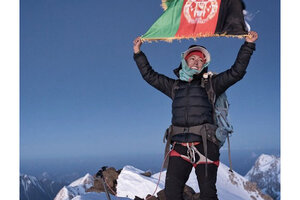 An Afghan Woman, On Top Of The (tallest) Mountain - CSMonitor.com